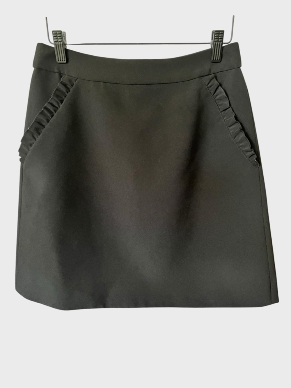 Kate Spade Tailored Black A-Line Skirt